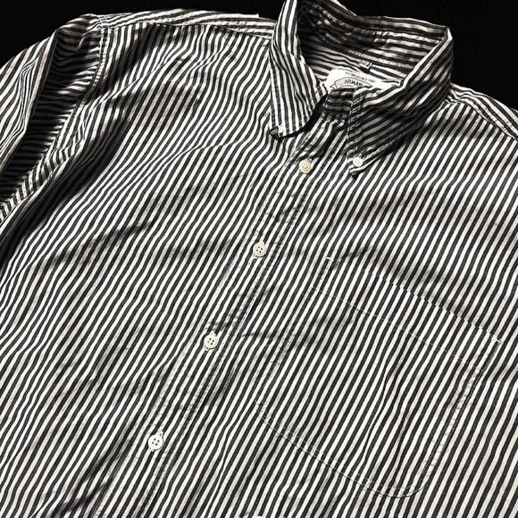 Vintage Armani Button-Up, Men’s Medium - Picture 3 of 3
